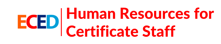 eced human resources certificated 